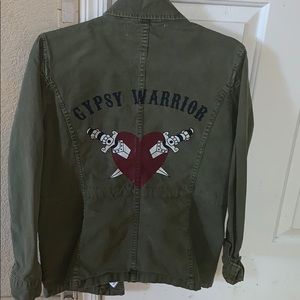 Camo green gypsy warrior jacket